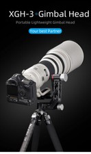 XGH-3 Heavy Duty Gimbal Head 360 Degree Panoramic Head Mount for Tripod DSLR