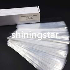 Dental X-Ray Sensor Sleeves 500 Pcs/Box #2 Medium Clear Size 1-5/8" X 8" 