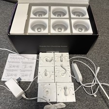 Govee RGBICW Cube Wall Sconces 6 Pack Smart LED Lights WiFi Alexa Music Sync