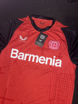 Original Bayer 04 Leverkusen Heimtrikot mit Original Druck nach Wahl