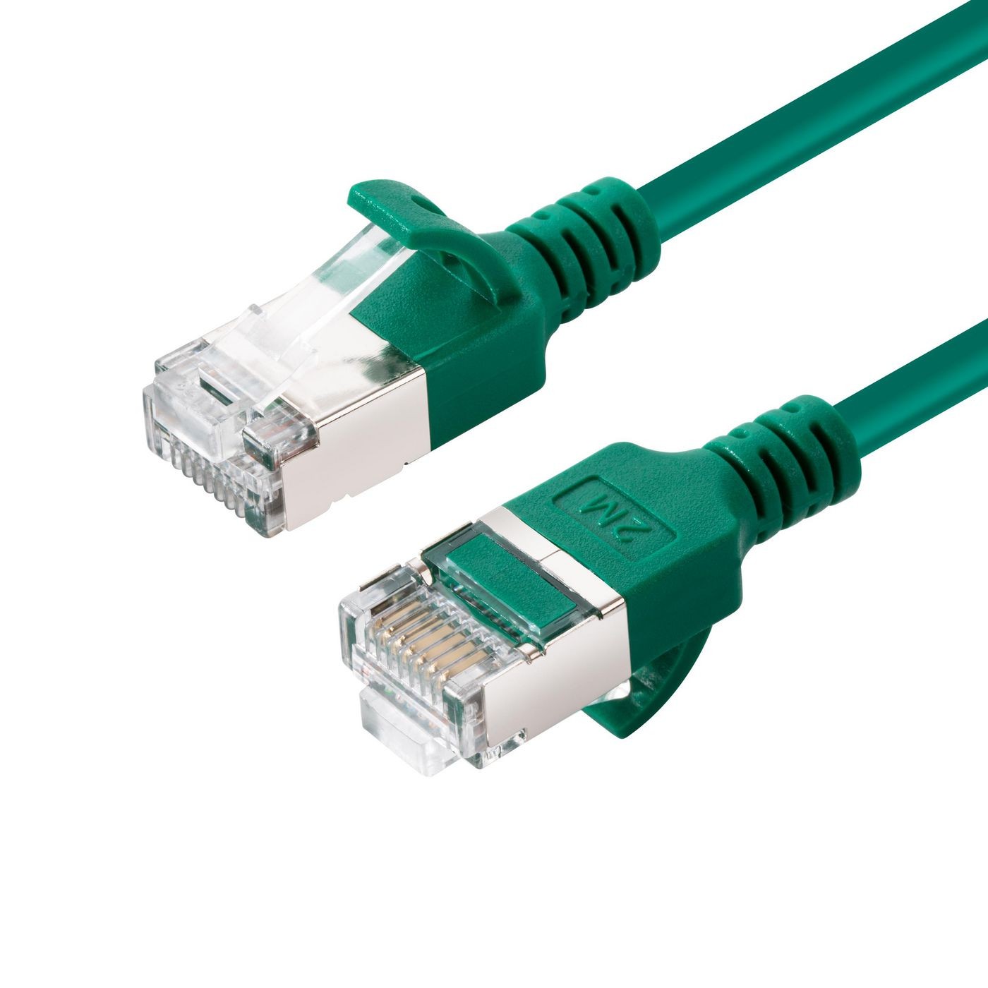 MicroConnect V-FTP6A05G-SLIM CAT6A U-FTP Slim. LSZH. 5m
