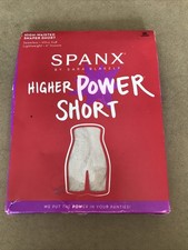 SPANX Women's Higher Power Short Shaper Soft Nude 3X NIB 6 Inseam