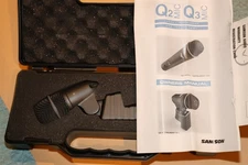 Samson Q3 Instrument MICROPHONE, Hypercardioid, HIGH OUTPUT Low Impedance w case