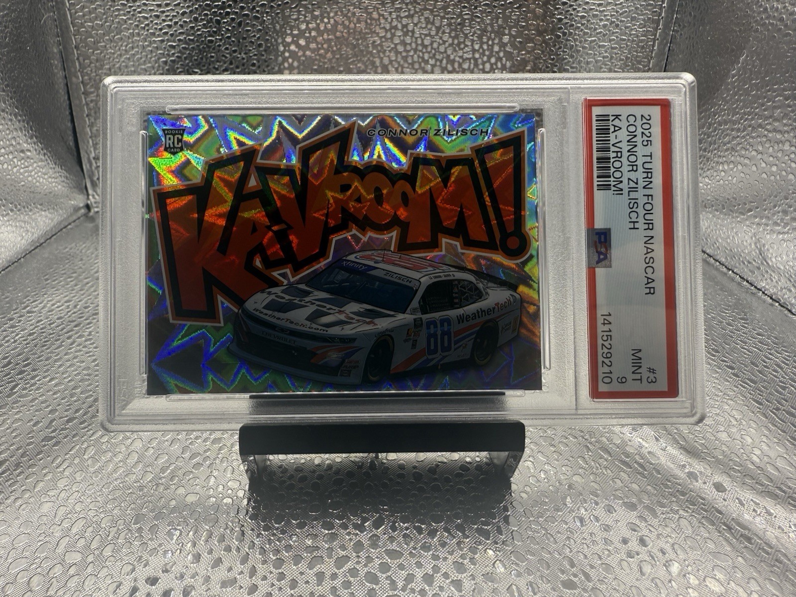 2025 Panini Turn Four Racing Connor Zilisch Ka-Vroom! Case Hit