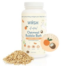 Baby Oatmeal Bubble Bath - Baby Bubble Bath for Sensitive Skin with 30 Collo...