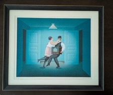 Contemporary Framed Chamber Music Jan Balet Hand Signed Lithograph