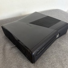 Microsoft Xbox 360 S  Black Console Tested Working 1