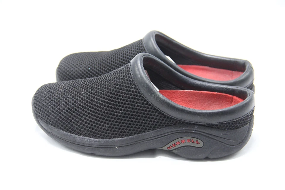 Туфли женские Merrell Encore размер 6 черные сетчатые горки сабо слипоны комфорт - Изображение 3 из 4