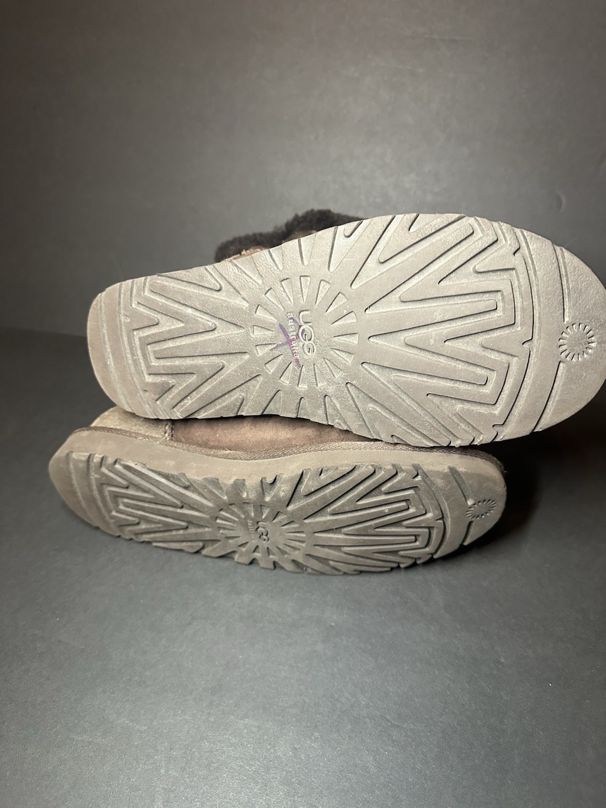 UGG Boots Bailey Button Shearling Brown Sheep Woo… - image 5