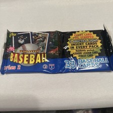 1995 Topps Baseball Series 2 Jumbo Pack - Sealed - 33 Cards