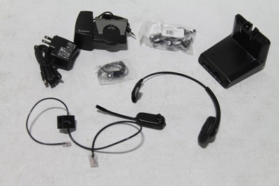 Plantronics - CS540 Wireless DECT Headset w/ Lifter (Poly) - Black/Silver