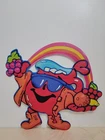 Vintage Style Kool Aid Sign Fruit Beverage Mix Powder Piggly Die cut  Metal sign