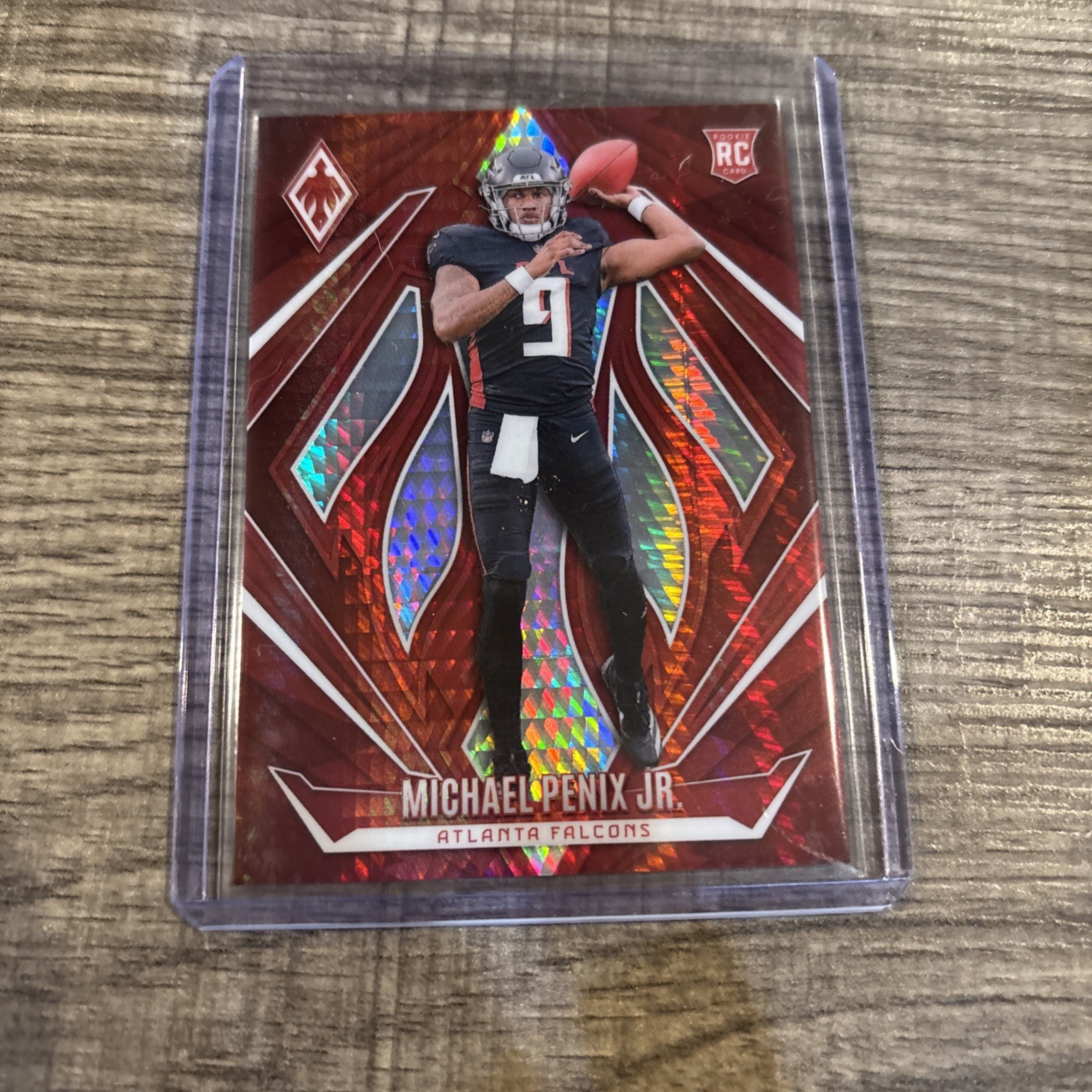 MICHAEL PENIX JR 2024 Panini Phoenix - Rookies #229 Red Hyper /140 (RC) INVEST