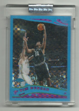 2005 TOPPS CHROME BLUE XFRACTOR #13 TIM DUNCAN 50/90 NEVER OPENED