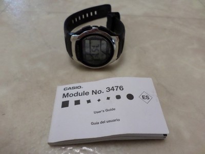 CASIO Wave Ceptor 3476 WV-58R Multi Band 5, World Time Round Stainless Steel