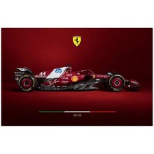 Ferrari SF 25 Formula 1 2025 Racing Car Poster