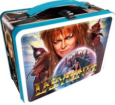 Jim Henson's Labyrinth 8.63" x 6.75" Embossed Tin Lunch Box Jim Henson's Labyrinth 8.63" x 6.75" Embossed Tin Lunch Box