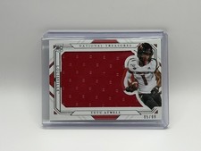 /99 Tutu Atwell RC 2021 Panini National Treasures Collegiate Rookie Silhouettes