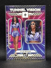 A'JA WILSON - 2025 WNBA Donruss Tunnel Vision #13 Las Vegas Aces - A'JA WILSON