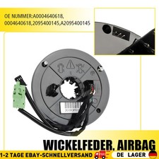 F&uuml;r MERCEDES W203 W209 CLK Schleifring Lenkwinkelsensor A2095400145 A0004640618