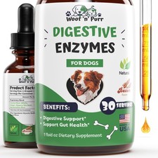 Digestive Enzymes for Dogs - Dog Digestive Enzymes - Supports a Healthy Diges...