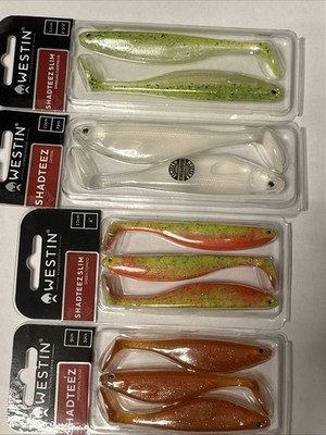 Westin Shad Tee(9cm/12cm) Und Slim Shad Teez (12cm/10cm)