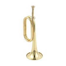 Bugle Horn Easy to Play Cavalry Trumpet for School Band Festival Performance
