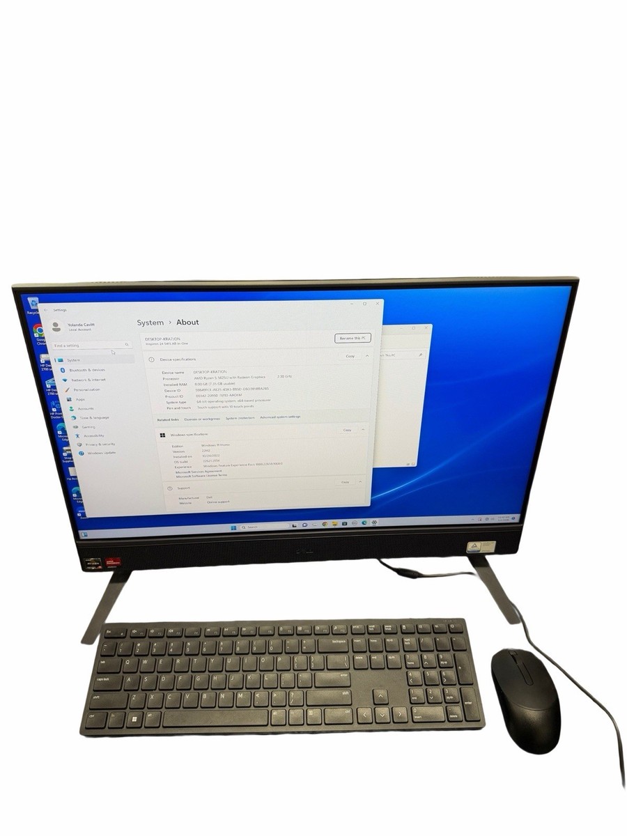 Windowsデスクトップ Ryzen5-5625U Dell Inspiron 24 5415 AIO DELL Inspiron 24 5415 AIO PC 23.8