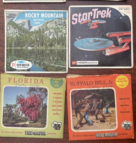 LOTE DE CARRETES VIEWMASTER DE COLECCIÓN PERDIDOS EN EL ESPACIO STAR TREK SOMBRAS OSCURAS TIERRA SANTA - Imagen 7 de 9