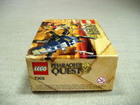 Lego 7305 Pharaoh's Quest Scarab Attack, Open Box, Sealed Bags