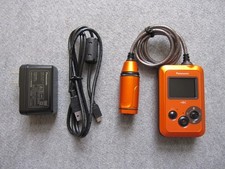 Videocamera Panasonic HX-A500 4K POV fotocamera indossabile arancione testata buone condizioni