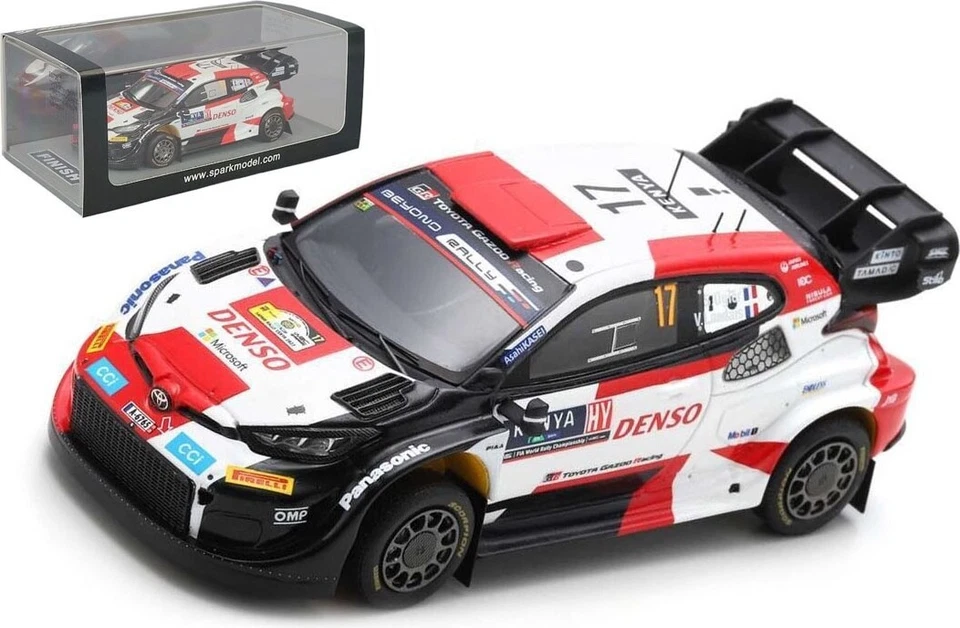 Toyota GR Yaris Rally1 Hybrid #17 Winner Rally Safari 2023 in 1:43 scale - Image 3 of 3