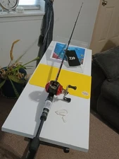 baitcasting Fishing Rod Daiwa Turbo 5'6" ML 6-12lb And Reel Bass Pro Shop