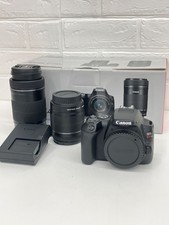 Canon EOS Kiss X10 Digital SLR Camera Lens Set Rebel SL3 200D II 55-250mm
