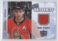 2008-09 Fleer Ultra Uniformity Wade Redden #UA-WR 0a1