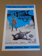 Stephen Forsyth - In A Colt's Shadow - 1965 UK Film Campaign Book