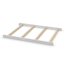 Full-Size Bed Conversion Kit - Solid Wood Rails for Toddler Adult Beds