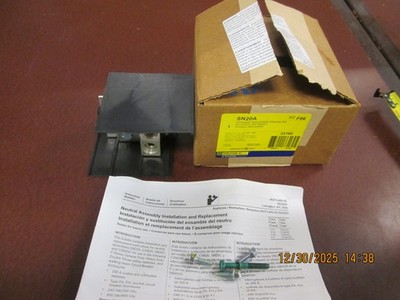 Square D SN20A Insulated Groundable Neutral Kit 33160 New Sealed Box Isolated