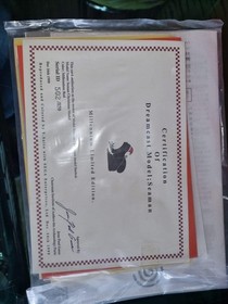 Dreamcast SEAMAN Xmas Package Red Console- Rare 502 of 850 made