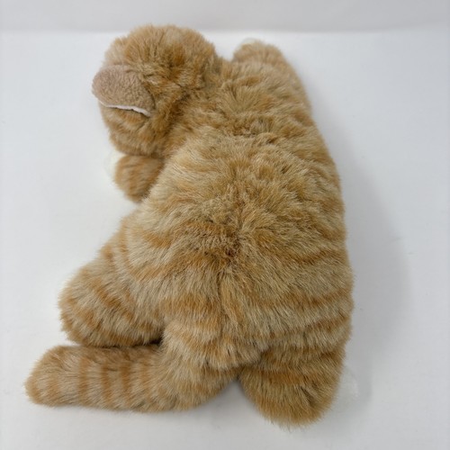 TY Al E. Kat orange Katze Tiger gestreift Plüschtier realistisch Stofftier 1995 - Bild 4 von 11