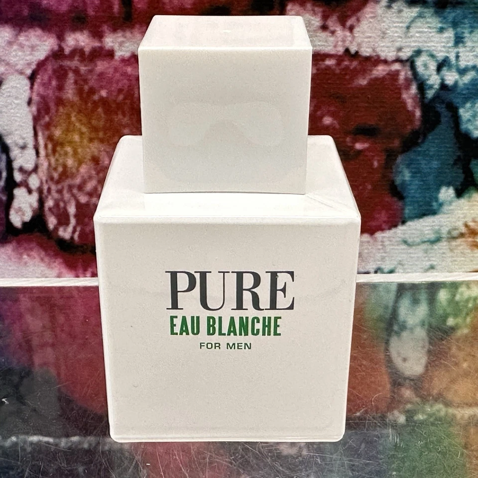 Karen Low PURE 男士淡香水 3.4 盎司淡香水罕见白色瓶法国 — 第 2/4 张图片