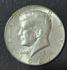 Uncirculated SMS 1967 Philadelphia Mint 40% Silver Kennedy Half Dollar