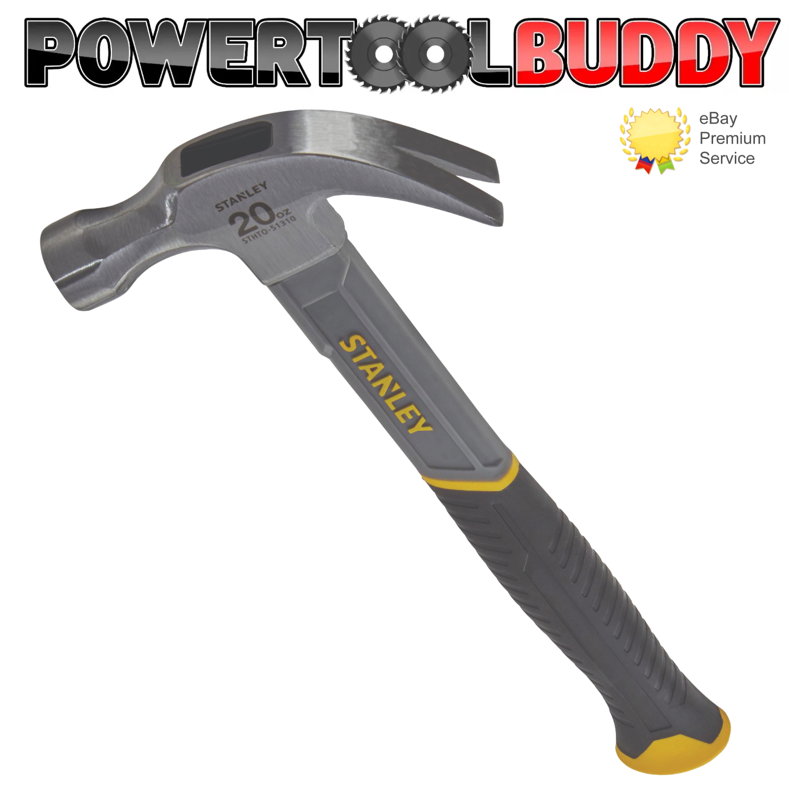Stanley 20oz Fibreglass Claw Hammer STA051623 Hammer
