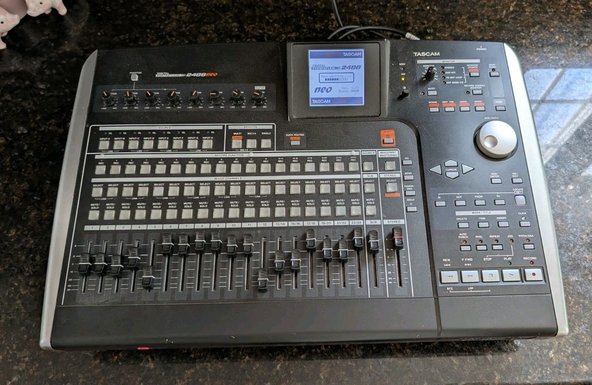 TASCAM 2488 Neo Digital Portastudio Recorder 2488NEO Multtrack
