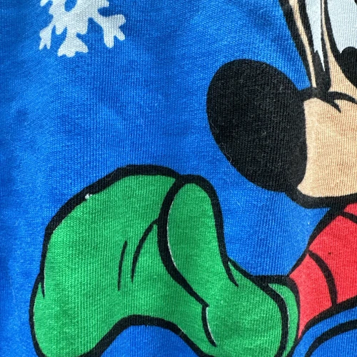 Vtg Mickey Unlimited Radcliffe Lingerie Sleep Shirt 80’s OS Blue All Over Print - Picture 14 of 18