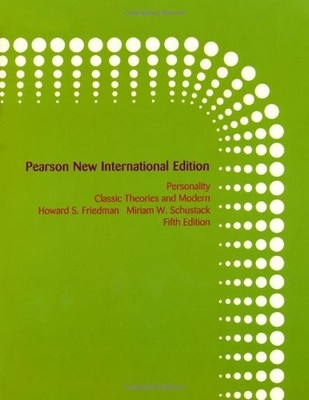PERSONALITY: PEARSON NEW INTERNATIONAL EDITION CLASSIC By Howard S. Friedman VG+