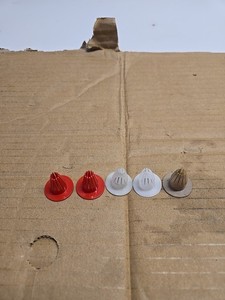 (5) Hornady Wad Guide Spring Fingers Plastic For 410 Ga Used (5 Total)