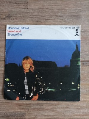Marianne Faithfull Sweetheart 7'' Single Vinyl