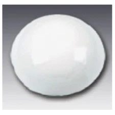 6" Raised Ceramic Channel Marker, Pavement Marker, Non Reflective, White