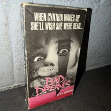 Bad Dreams Horror VHS Halloween Scary Movie Nightmare Gore